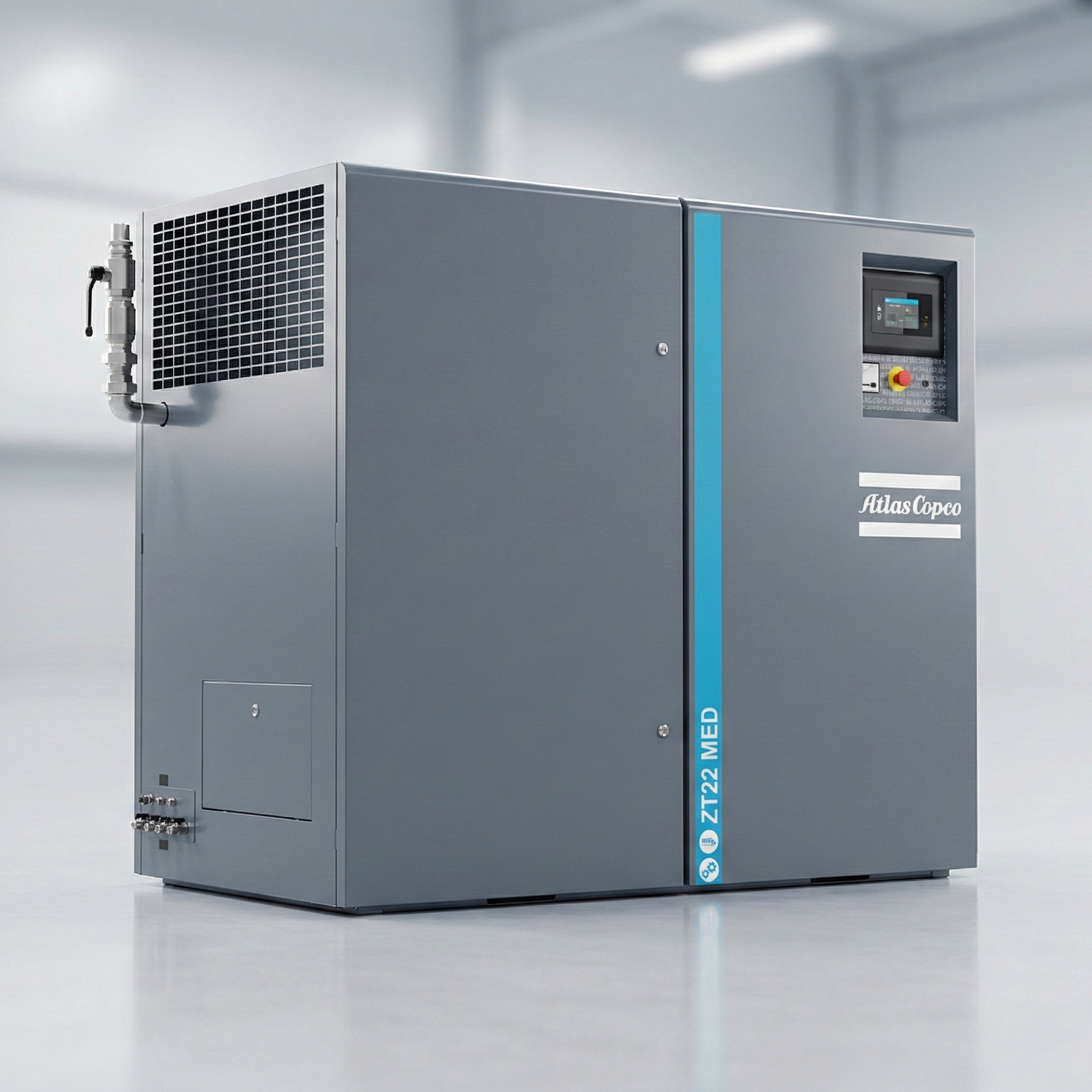 Medical Lab Iso - Atlas Copco ZT15 15kW Oil-Free Air