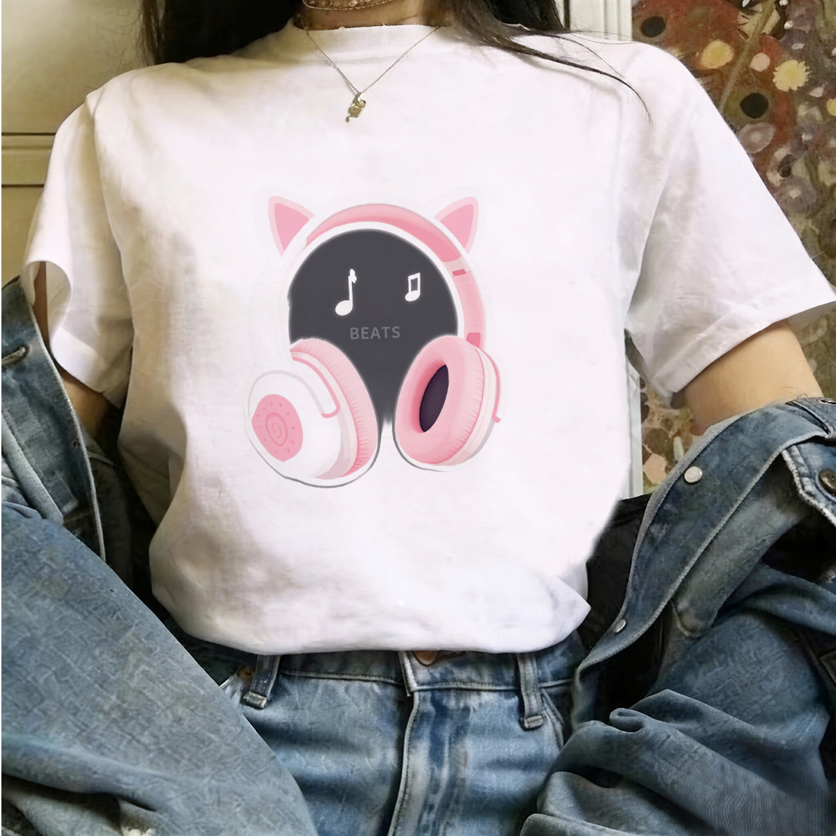 Medical Lab Equipment - T-Shirt Woman Microscope Science Laboratory Research