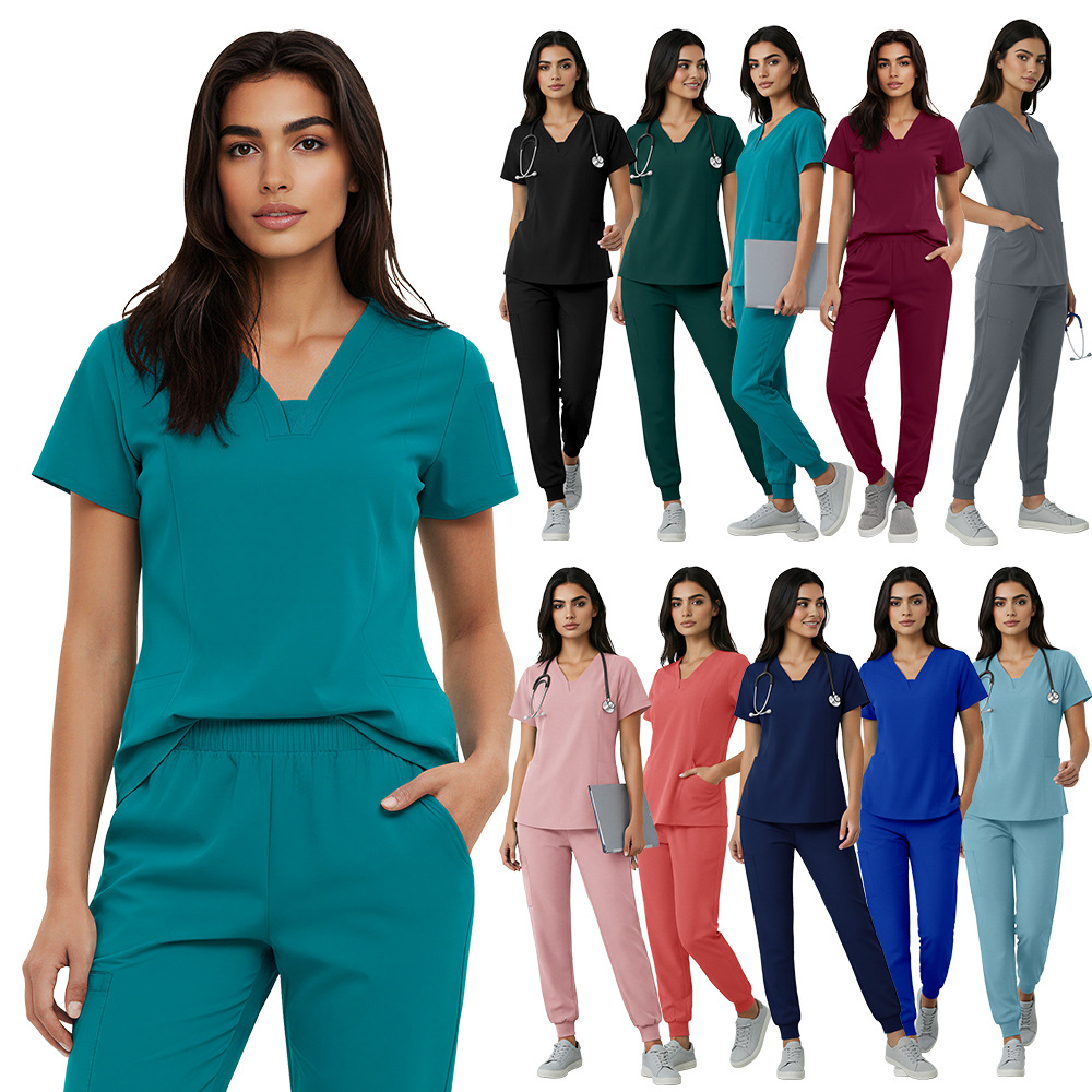 Men Medical Uniforms Women Scr - Medical Lab Gown avaliação e preço