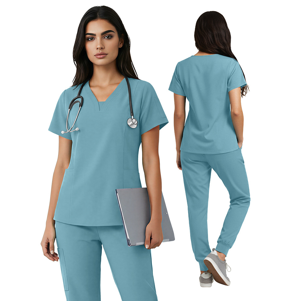 Men Medical Uniforms Women Scr - Medical Lab Gown avaliação e preço