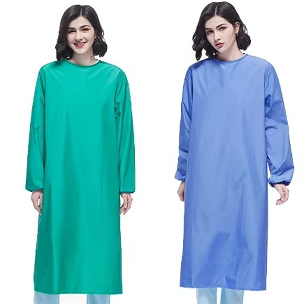 NEW Women Waterproof Gown SPA  - Medical Lab Gown avaliação e preço