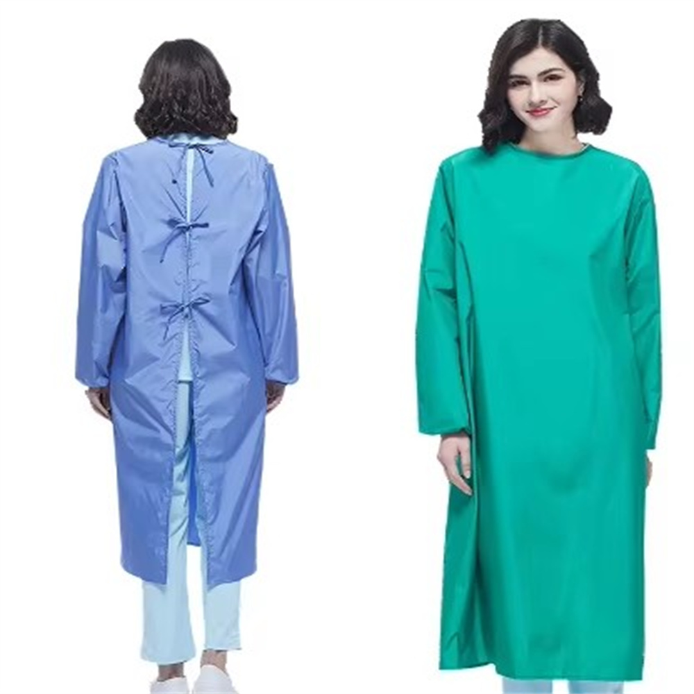 NEW Women Waterproof Gown SPA  - Medical Lab Gown avaliação e preço
