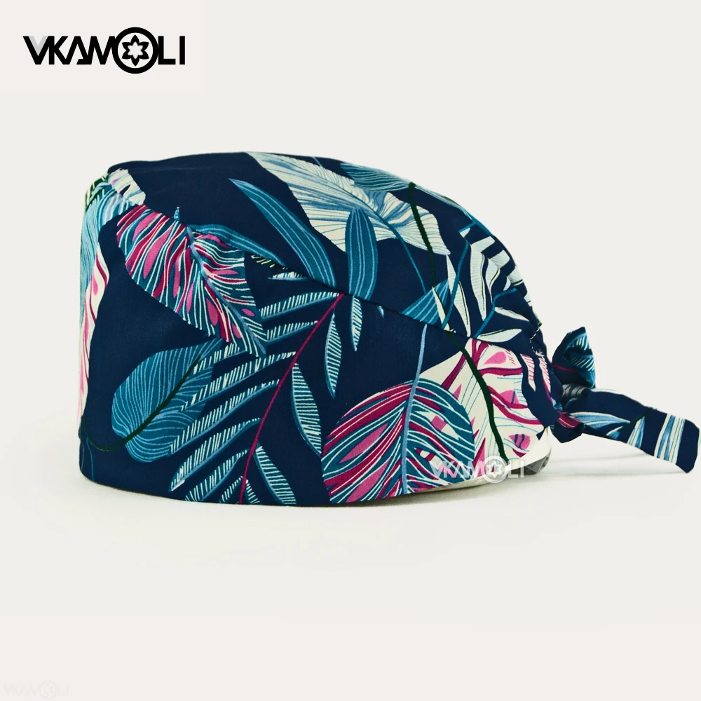 new Flower printing cap sweat- - Medical Lab Worker avaliação e preço