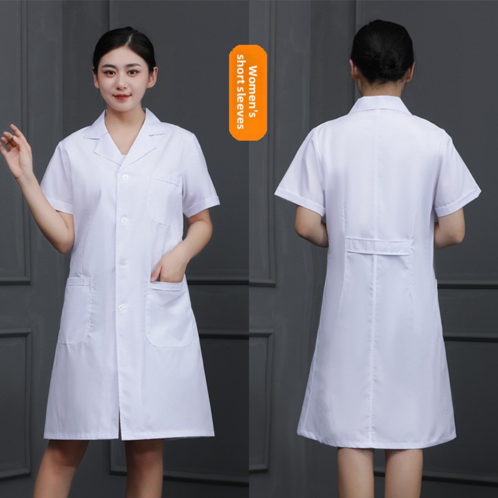 Short Sleeve Doctor Lab Coat f - Medical Lab Worker avaliação e preço
