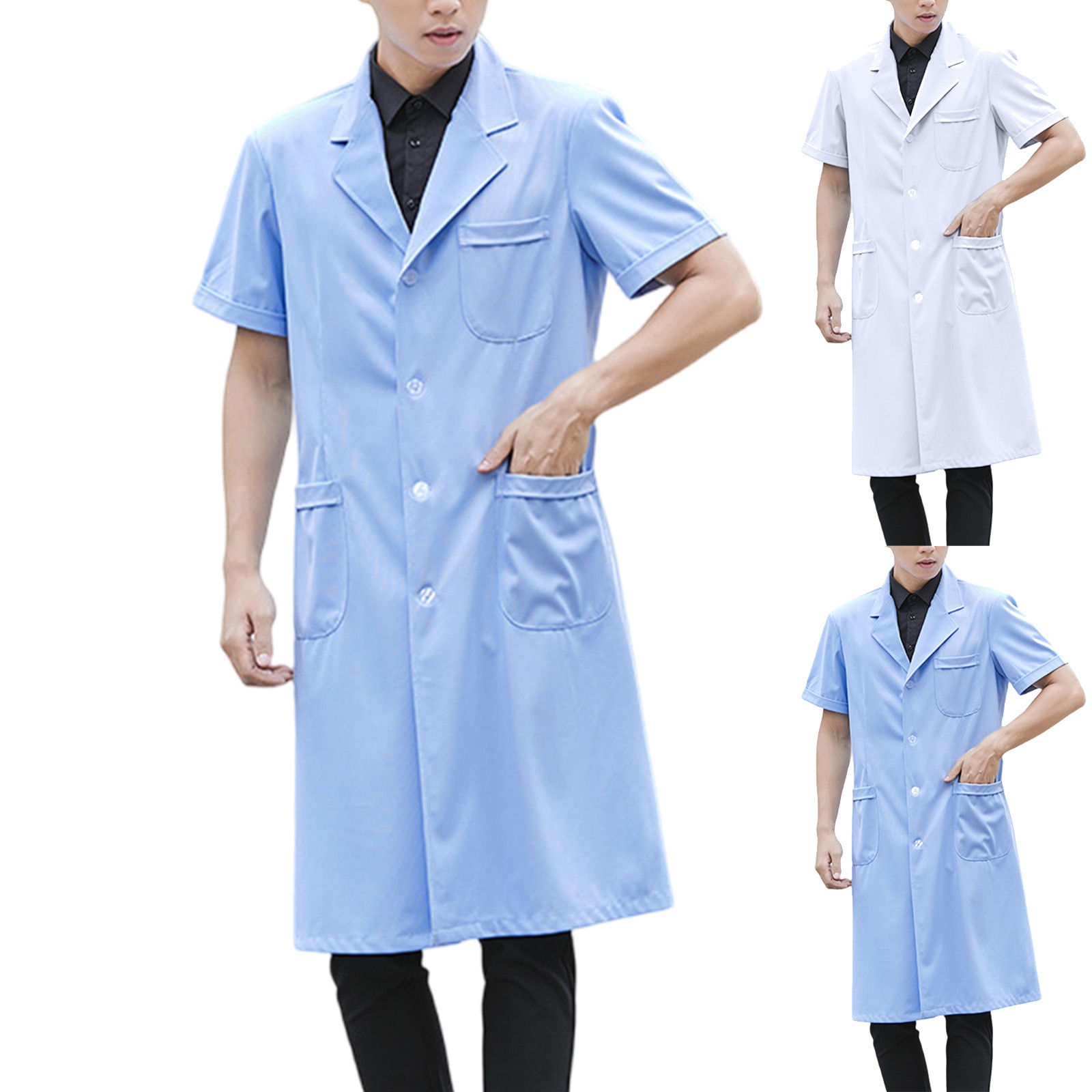 Pharmacy Wear White Lab Coat S - Medical Lab Gown avaliação e preço