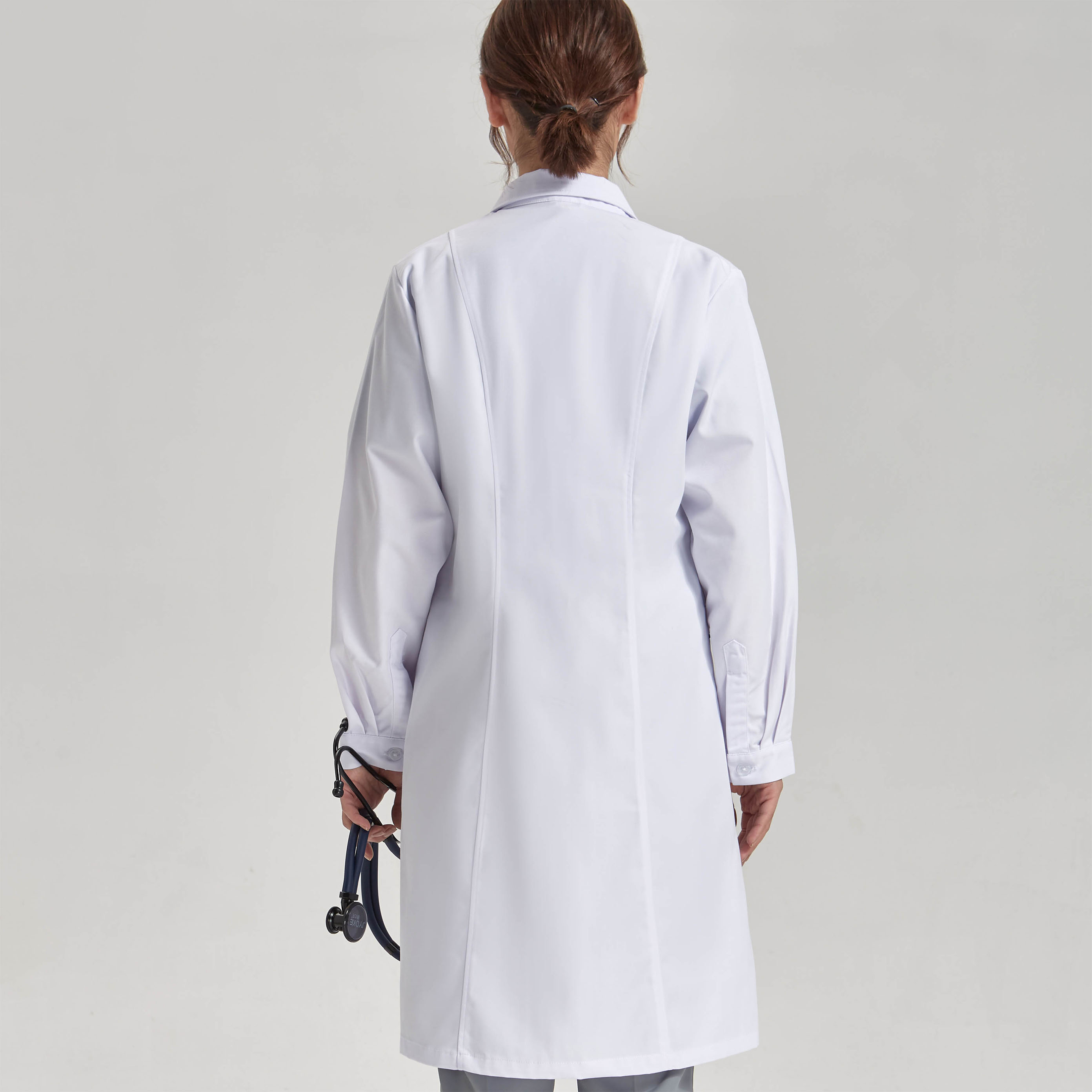 Professional White Lab Coats H - Medical Lab Gown avaliação e preço