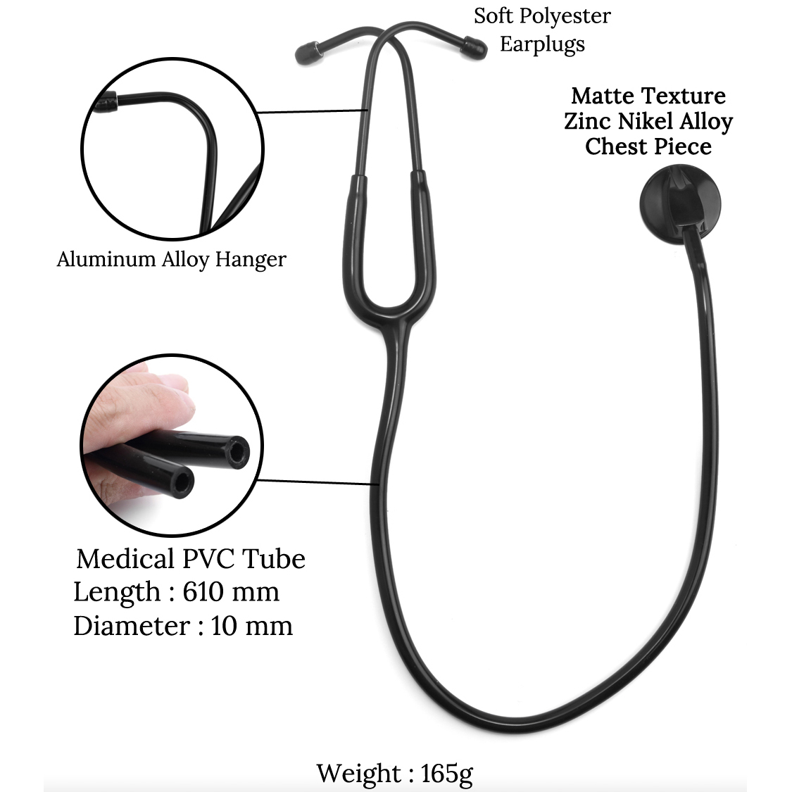 All Black Medical Cardiology D - Medical Lab Equipments avaliação e preço
