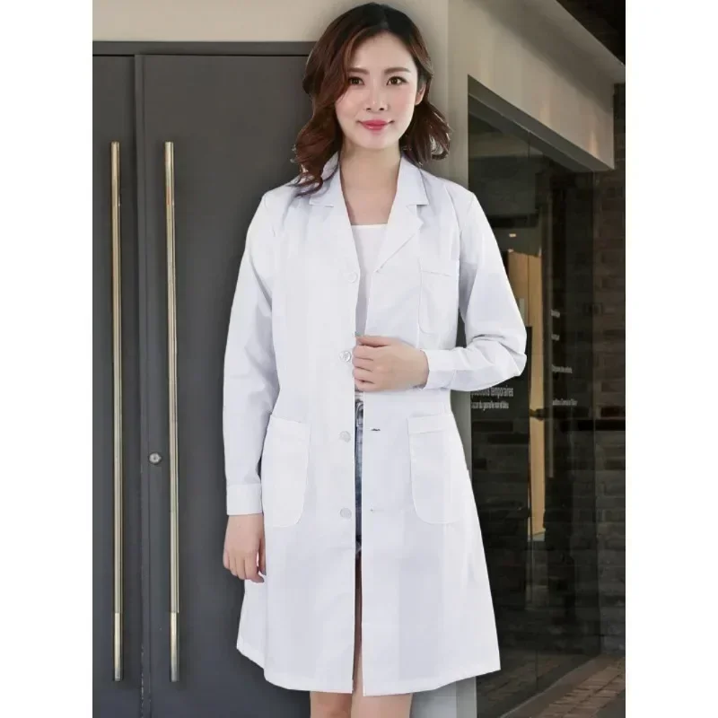 Unisex White Lab Coat Long/Sho - Medical Lab Gown avaliação e preço