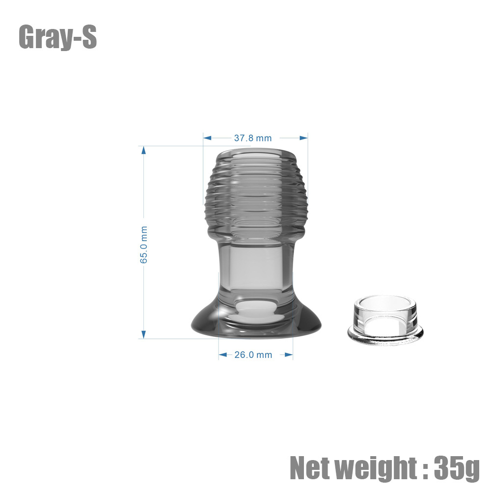 Transparent Hollow Anal Plug T - Medical Lab Equipments avaliação e preço