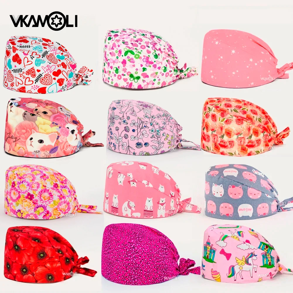 womens nurse scrubs cap Health - Medical Lab Worker avaliação e preço